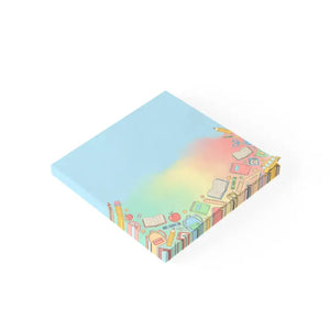 Cute Pastel Book Pencil Sticky Notes - School Supplies - Dipaliz - Paper Products