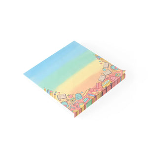 Pastel Student Sticky Notes Rainbow Post-it School Gift - Dipaliz