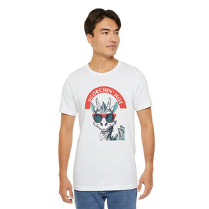 Scorching Hot Dragon Unisex Jersey Tee Cotton Dipaliz - T-shirts - s