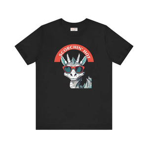 Scorching Hot Dragon Unisex Jersey Tee Cotton Dipaliz - T-shirts - s