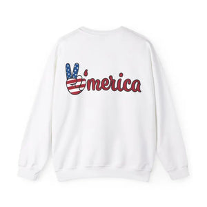 American Basketball Crewneck Sweatshirt Mid-dunk Action - Dipaliz - Sweatshirts