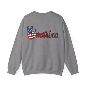 American Basketball Crewneck Sweatshirt Mid-dunk Action - Dipaliz - Sweatshirts