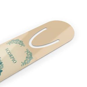 Scorpio Zodiac Bookmark, Celestial Scorpion Astrology Reading Gift - Bookmarks