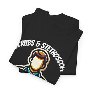 Deluxe Tee - Doctor Scrubs Ultra Comfort Unisex Cotton - Dipaliz - T-shirts