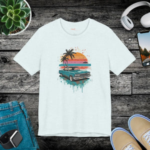 Soft Paradise Unisex Jersey - Eco-friendly Beach Tee - Dipaliz - T-shirts