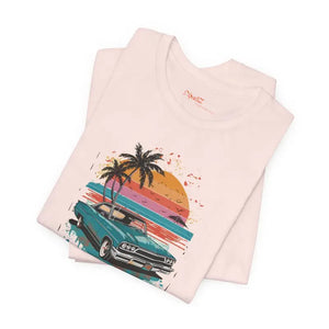 T-shirt - Paradise Unisex Jersey Tee - Beach Vibes Cotton Shirt - Dipaliz