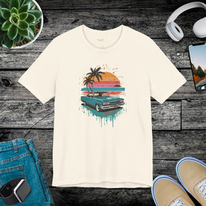 Soft Paradise Unisex Jersey - Eco-friendly Beach Tee - Dipaliz - T-shirts