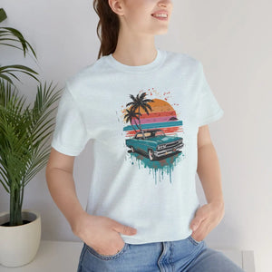 Soft Paradise Unisex Jersey - Eco-friendly Beach Tee - Dipaliz - T-shirts