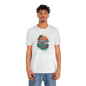 T-shirt - Paradise Unisex Jersey Tee - Beach Vibes Cotton Shirt - Dipaliz