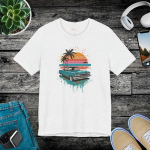 Soft Paradise Unisex Jersey - Eco-friendly Beach Tee - Dipaliz - T-shirts