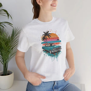 Soft Paradise Unisex Jersey - Eco-friendly Beach Tee - Dipaliz - T-shirts