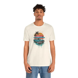 T-shirt - Paradise Unisex Jersey Tee - Beach Vibes Cotton Shirt - Dipaliz