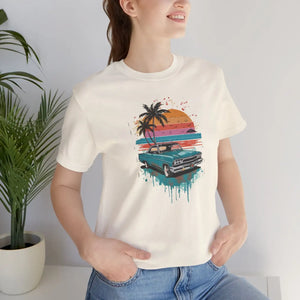 Soft Paradise Unisex Jersey - Eco-friendly Beach Tee - Dipaliz - T-shirts