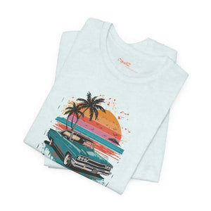 T-shirt - Paradise Unisex Jersey Tee - Beach Vibes Cotton Shirt - Dipaliz