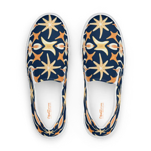 Marine Life Canvas Shoes - Women’s Slip on Comfort - Dipaliz - Sneakers