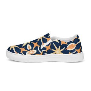 Marine Life Canvas Shoes - Women’s Slip on Comfort - Dipaliz - Sneakers