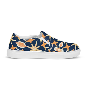Marine Life Canvas Shoes - Women’s Slip on Comfort - Dipaliz - Sneakers