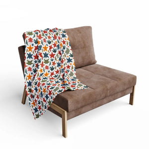 Vibrant Sea Creatures Arctic Fleece Blanket - Dipaliz - Blankets