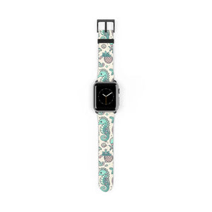 Sea Creatures Watch Band - Faux Leather Style - Dipaliz - Bands