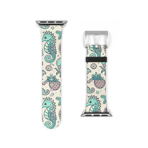 Sea Creatures Watch Band - Faux Leather Style - Dipaliz - Bands