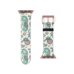 Sea Creatures Watch Band - Faux Leather Style - Dipaliz - Bands