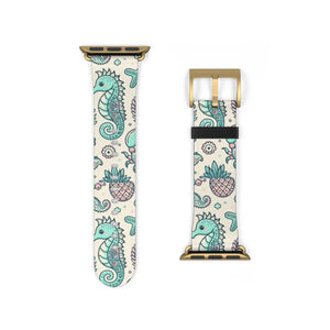 Sea Creatures Watch Band - Faux Leather Style - Dipaliz - Bands