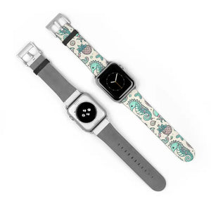 Sea Creatures Faux Leather Watch Band - Bold Statement Style - Dipaliz - Bands