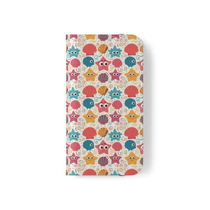 Samsung Galaxy Flip Cases Sea Shells Style Protection - Dipaliz - Mobile Phone