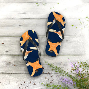 Star Fishes Flip Flops - Unisex Beach Summer Style - Dipaliz - Slippers