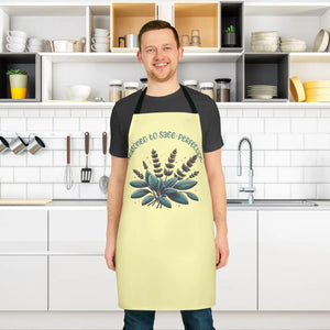 Vibrant Sage-perfect Chef Apron - Tie-back Closure - Dipaliz - Aprons