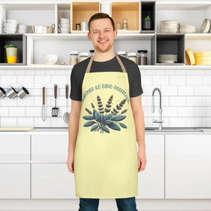 Vibrant Sage-perfect Chef Apron - Tie-back Closure - Dipaliz - Aprons