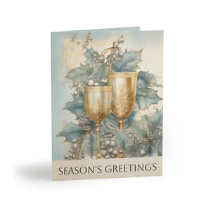 Festive Greeting Cards with Matching White Envelopes - Dipaliz - 16 Pcs / Matte / 4.25” x 5.5”