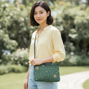 Secret Garden Bag – Sleek Dark Gray - Dipaliz - Cross Body Bags