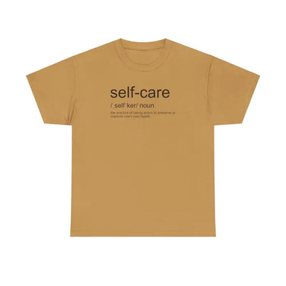 Elevate your Style: Unisex Self-care Definition Cotton Tee - T-shirt