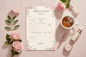 Digital Downloads - Self-care Journal Printable - Daily Wellness Tracker - Dipaliz