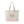 Floral Love Club Canvas Tote - Zippered Cotton Bag - Dipaliz - Bags