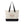 Floral Love Club Canvas Tote - Zippered Cotton Bag - Dipaliz - Bags