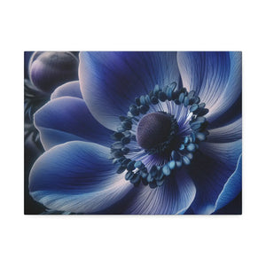 Blue Anemone Canvas – Semi Glossy Finish - Dipaliz - Posters Prints & Visual Artwork