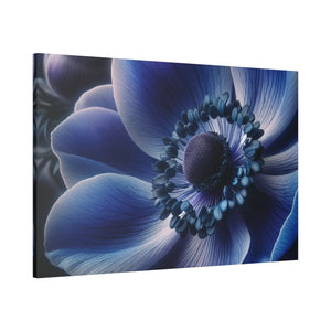 Blue Anemone Canvas – Semi Glossy Finish - Dipaliz - Posters Prints & Visual Artwork