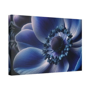 Blue Anemone Canvas – Semi Glossy Finish - Dipaliz - Posters Prints & Visual Artwork