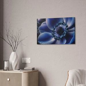 Blue Anemone Canvas – Semi Glossy Finish - Dipaliz - Posters Prints & Visual Artwork