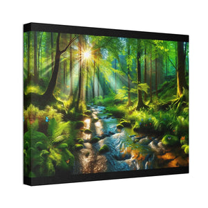 Forest Canvas Print – Semi Glossy Finish - Dipaliz - Posters Prints & Visual Artwork
