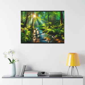 Forest Canvas Print – Semi Glossy Finish - Dipaliz - Posters Prints & Visual Artwork
