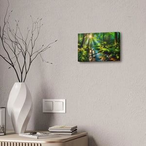 Forest Canvas Print – Semi Glossy Finish - Dipaliz - Posters Prints & Visual Artwork