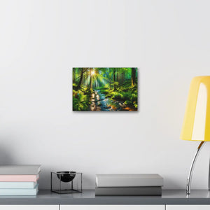 Forest Canvas Print – Semi Glossy Finish - Dipaliz - Posters Prints & Visual Artwork