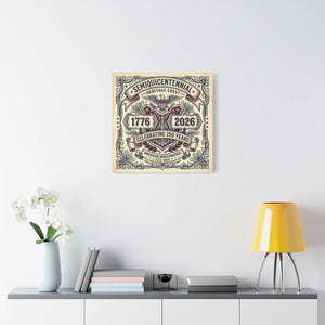 Heritage Crest Canvas – 250 Years Americana - Dipaliz - Prints
