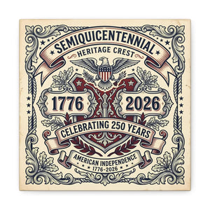 Heritage Crest Canvas – 250 Years Americana - Dipaliz - Prints