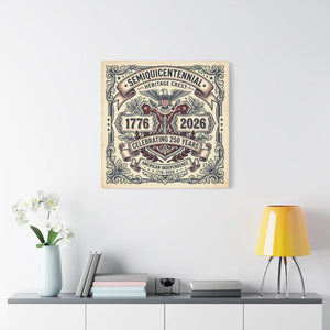 Heritage Crest Canvas – 250 Years Americana - Dipaliz - Prints