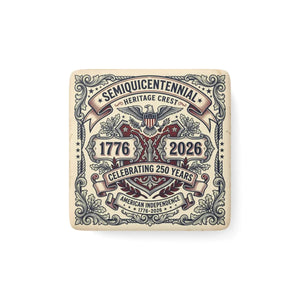 Porcelain Square Magnet – us 250th Heritage - Dipaliz - Crafting Adhesives & Magnets