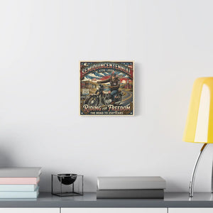 Freedom Motorcycle Canvas – Americana Art - Dipaliz - Prints